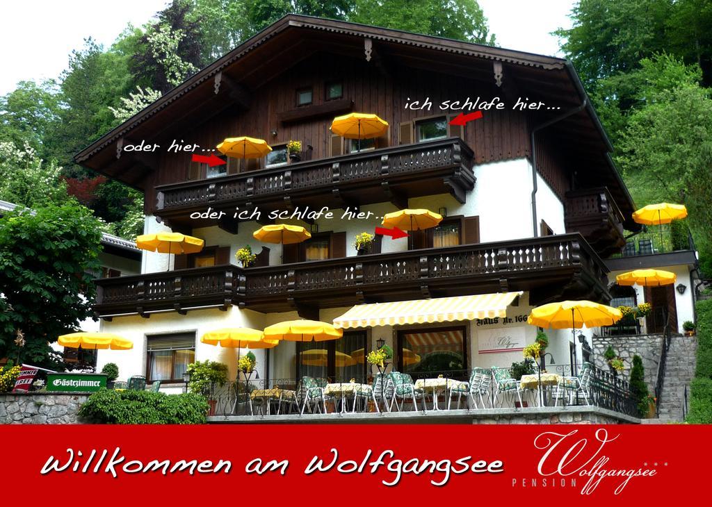 Pension Wolfgangsee Sankt Wolfgang im Salzkammergut Bagian luar foto