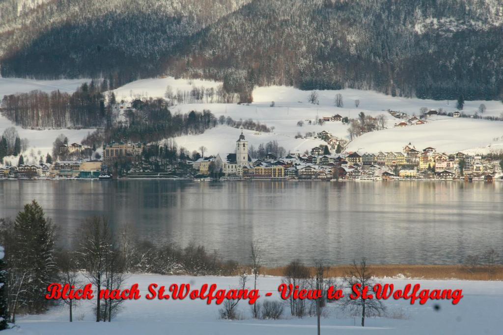 Pension Wolfgangsee Sankt Wolfgang im Salzkammergut Bagian luar foto