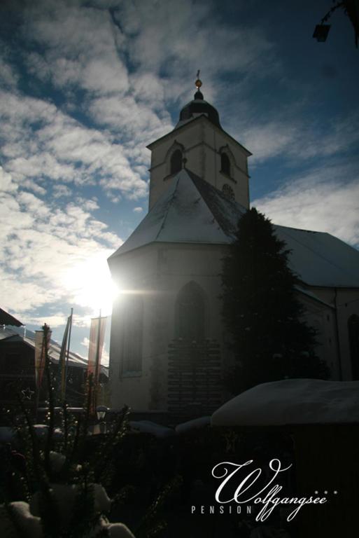 Pension Wolfgangsee Sankt Wolfgang im Salzkammergut Bagian luar foto