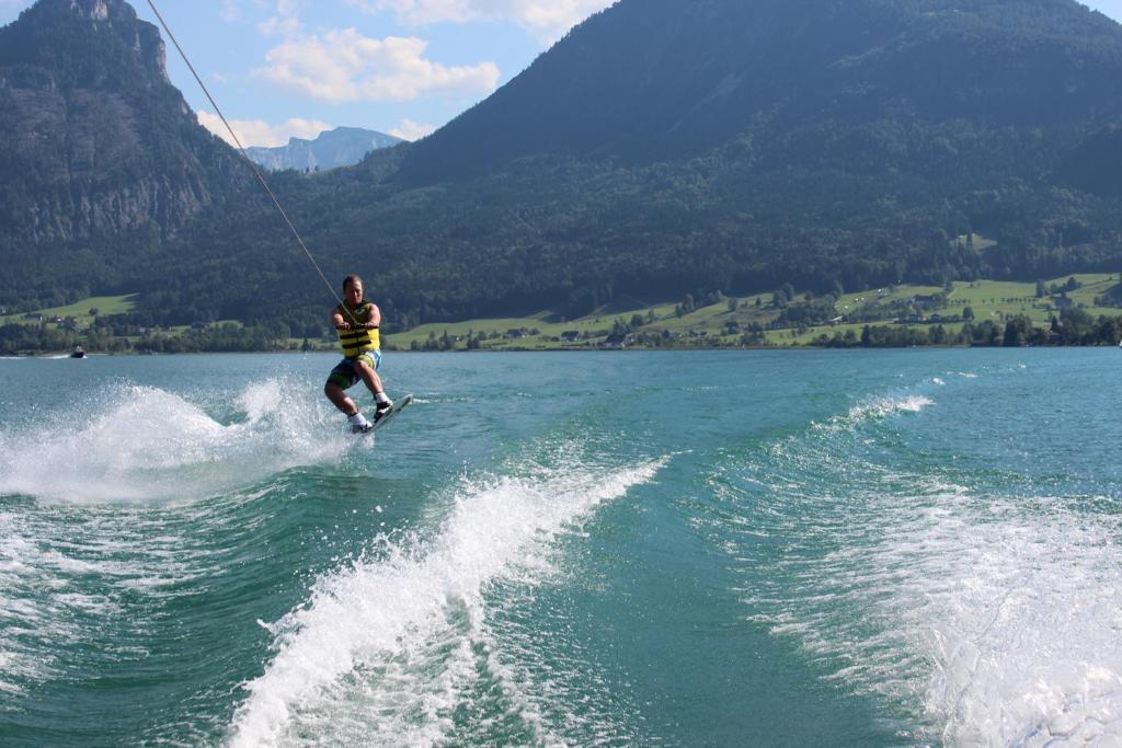 Pension Wolfgangsee Sankt Wolfgang im Salzkammergut Bagian luar foto